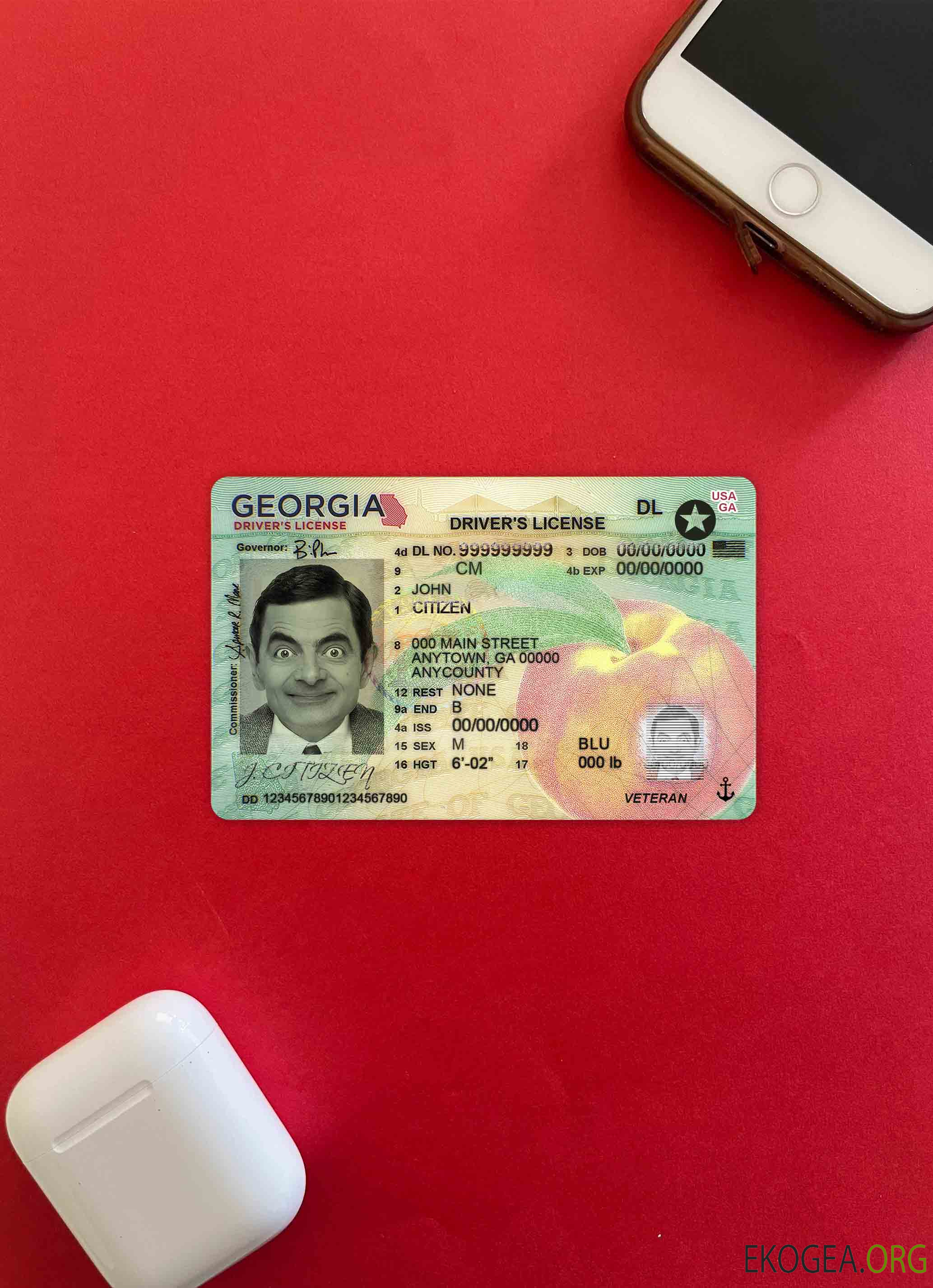 USA Georgia DL (2019   présent) photolook AVANT